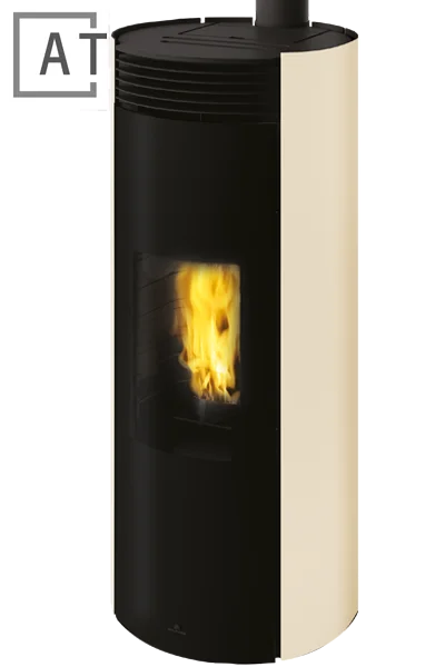 Edilkamin Libra X 7, flancs en acier sable